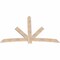 Ekena Millwork Alberta Smooth Timber Gable Bracket, Douglas Fir, 84"W x 56"H x 1 1/2"D x 5 1/2"F, 16/12 Pitch GBW084X56X0206ALB00SDF - alternate 5